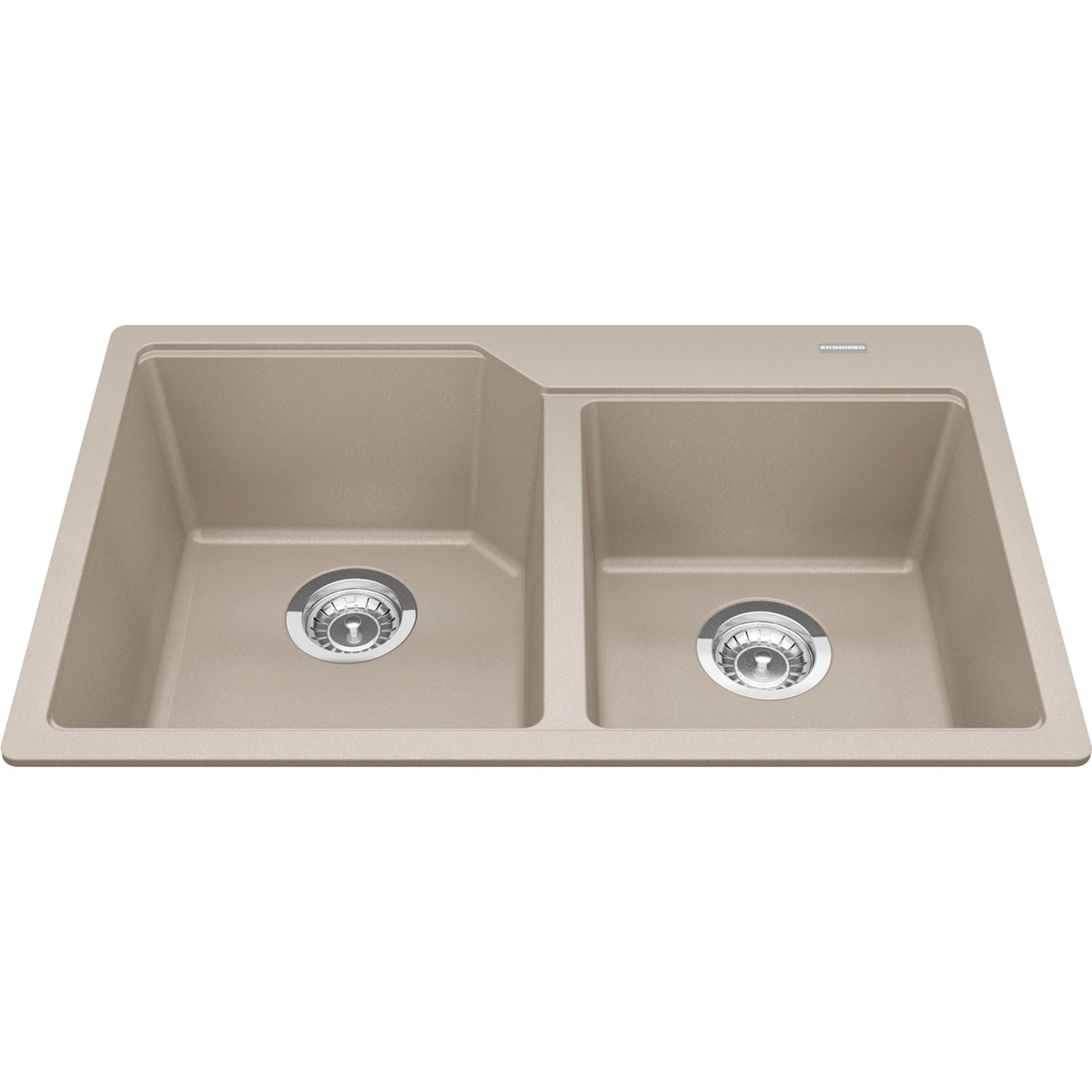 Kindred Urban 31" drop-in fragranite kitchen sink MGCM2031-9 in Champagne