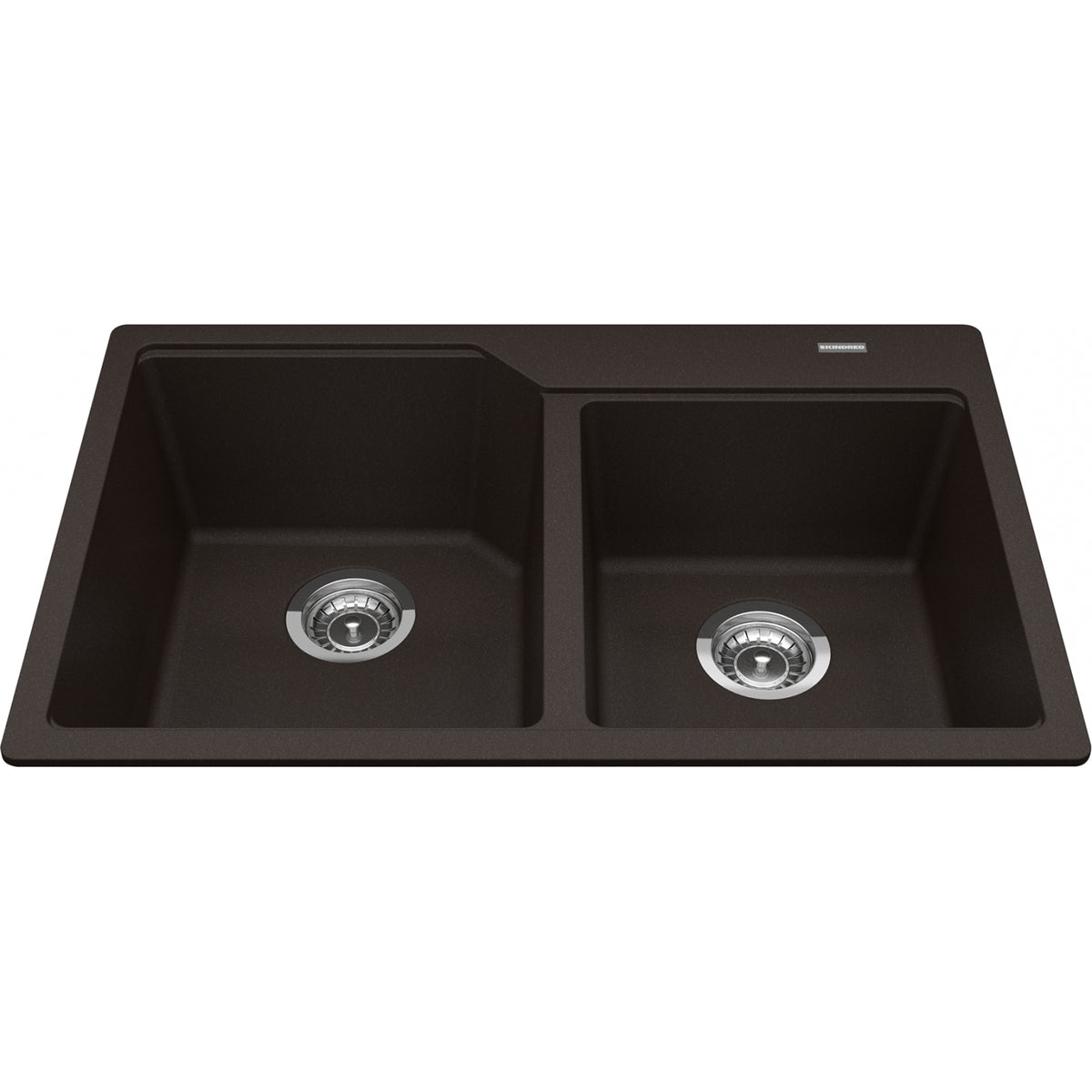 Kindred Urban 31" drop-in fragranite kitchen sink MGCM2031-9 in Mocha