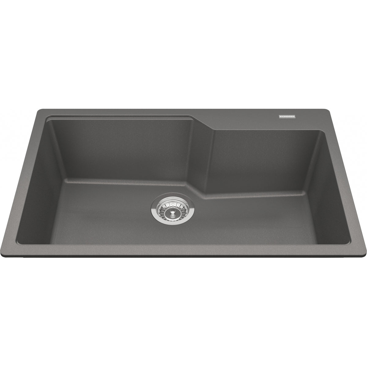Kindred Urban 31" drop-in fragranite kitchen sink MGSM2031-9 in Stone Grey