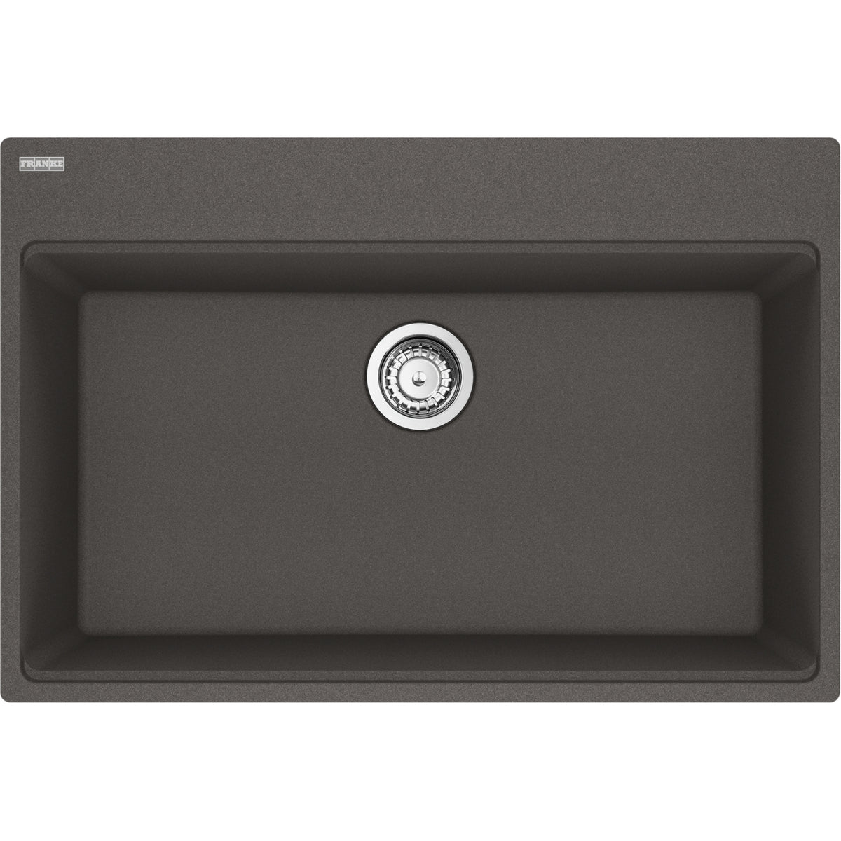 Franke Maris 31" dual mount fragranite kitchen sink MAG61029 in Slate Grey