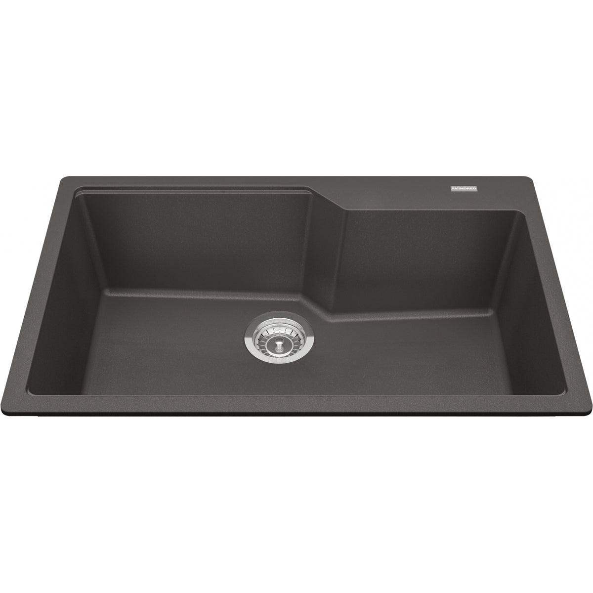Kindred Urban 31" drop-in fragranite kitchen sink MGSM2031-9 in Slate Grey