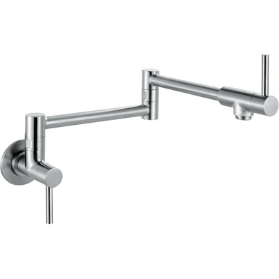 Franke 304 Two Handle Stainless Steel Wall Mounted Pot Filler