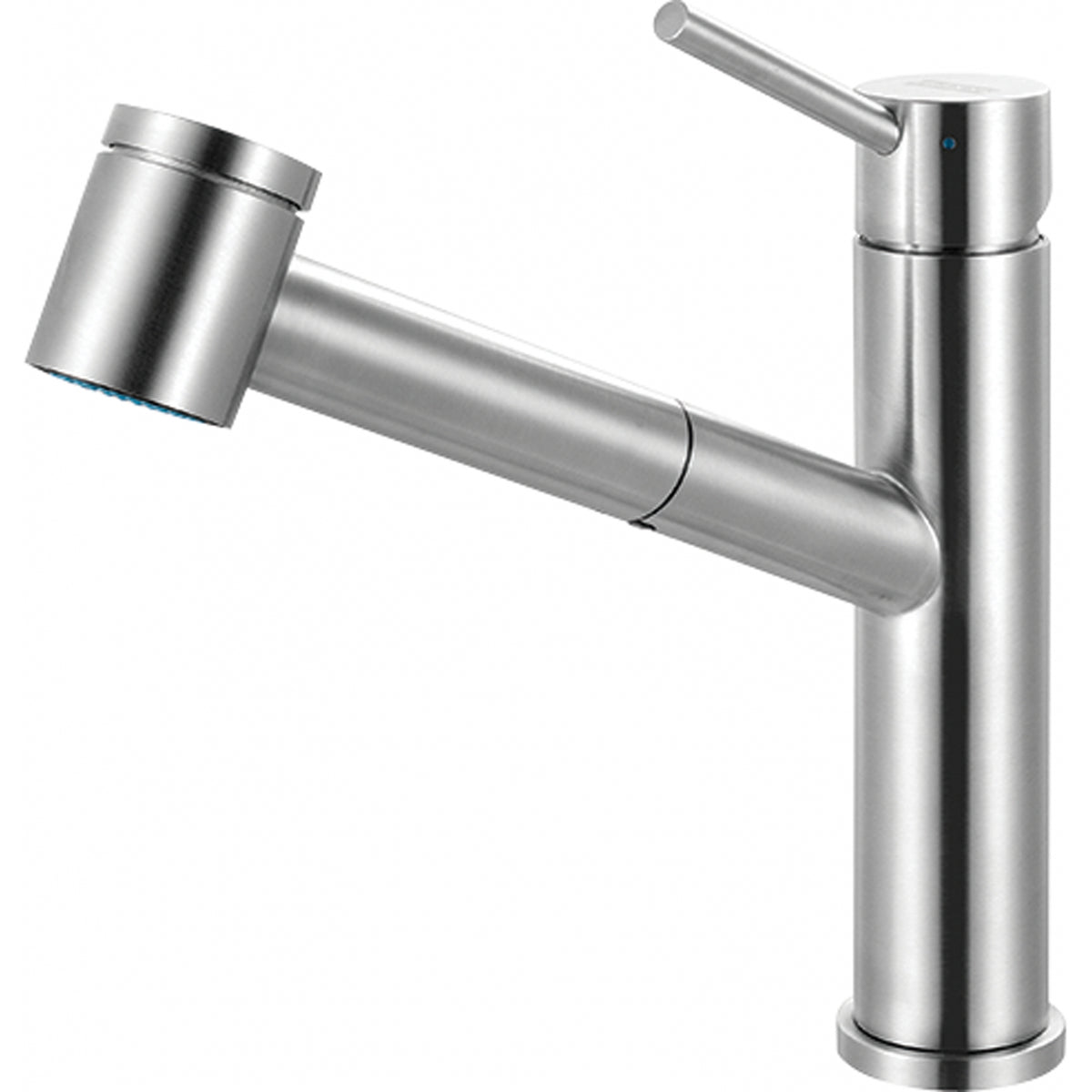 Franke Steel pull-out kitchen faucet STL-PO in Stainless Steel