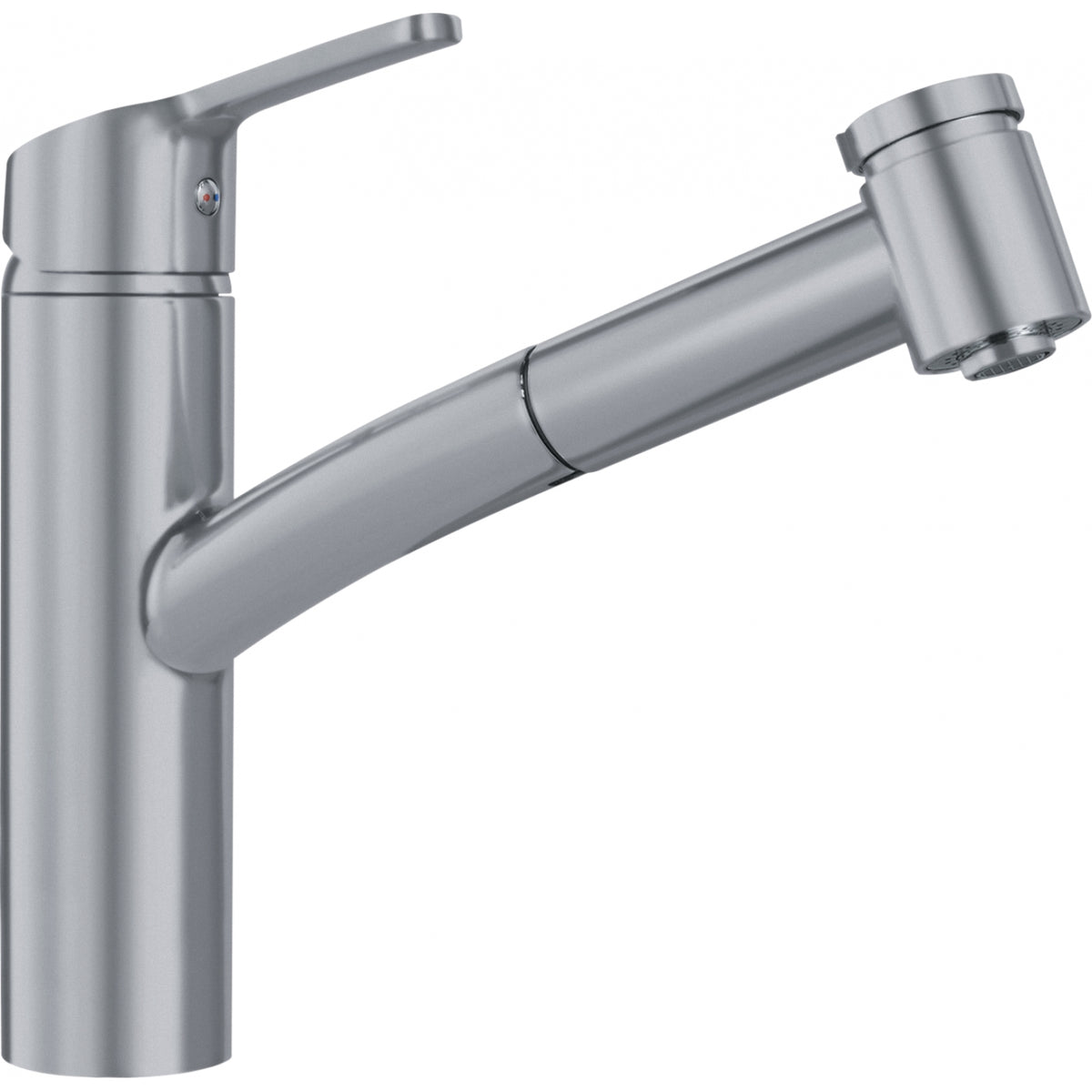 Franke SMART pull-out kitchen faucet SMA-PO in Satin Nickel