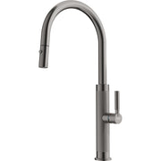 Franke Mythos Masterpiece pull-down kitchen faucet MMX-PD in Anthracite