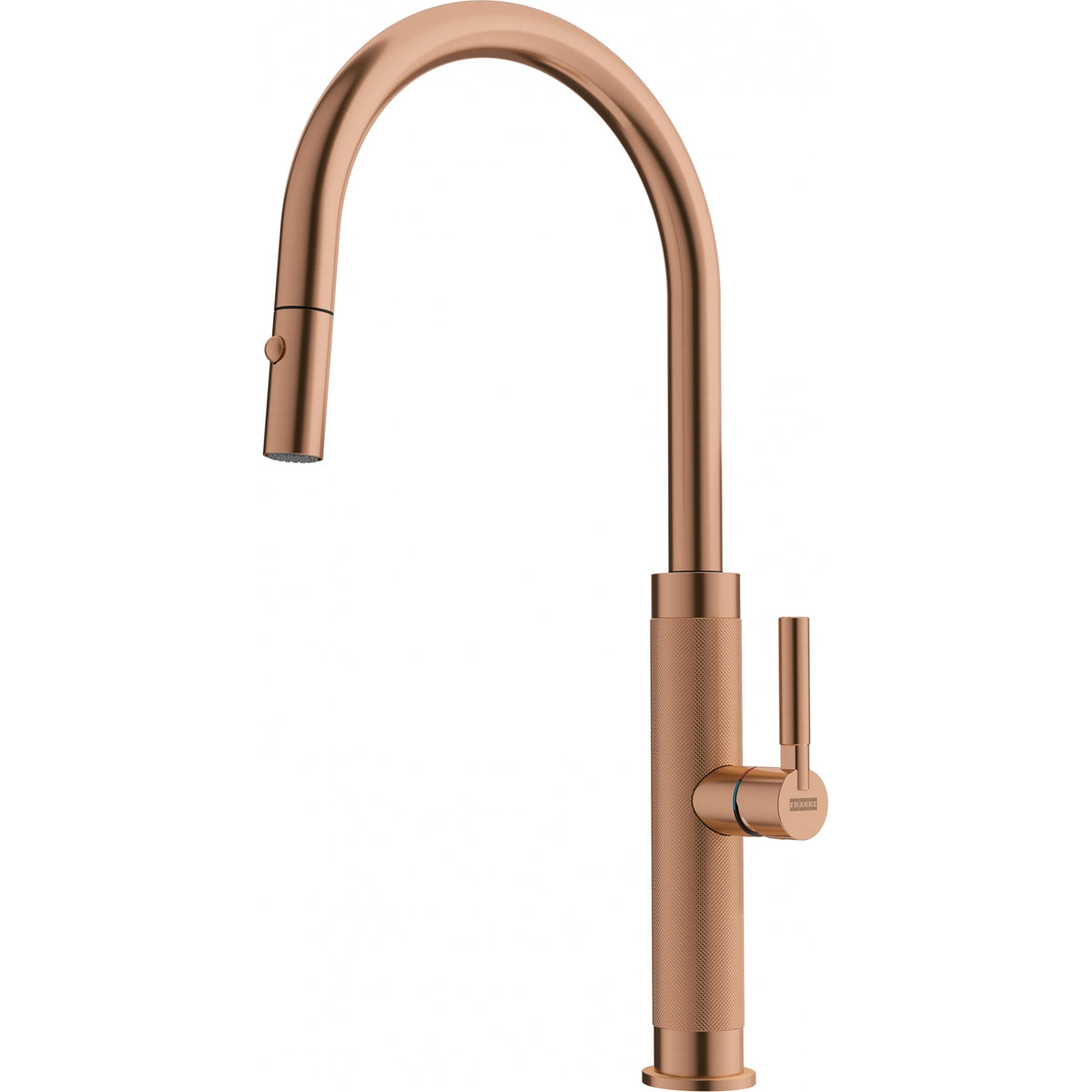 Franke Mythos Masterpiece pull-down kitchen faucet MMX-PD in Copper