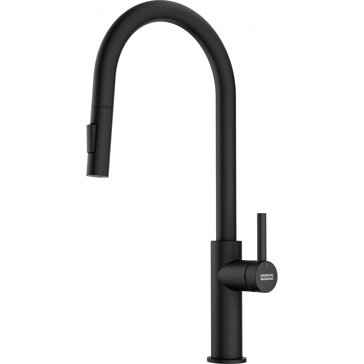 Franke Maris Lario pull-down kitchen faucet LAR-PD in Matte Black
