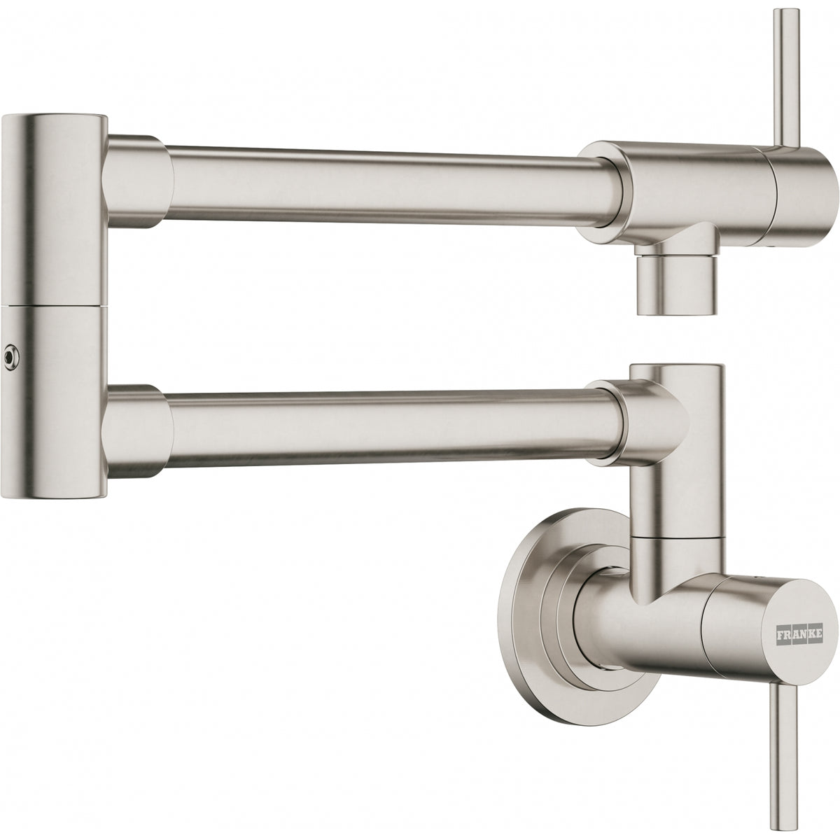 Franke Maris Lario pot filler LAR-PF in Satin Nickel