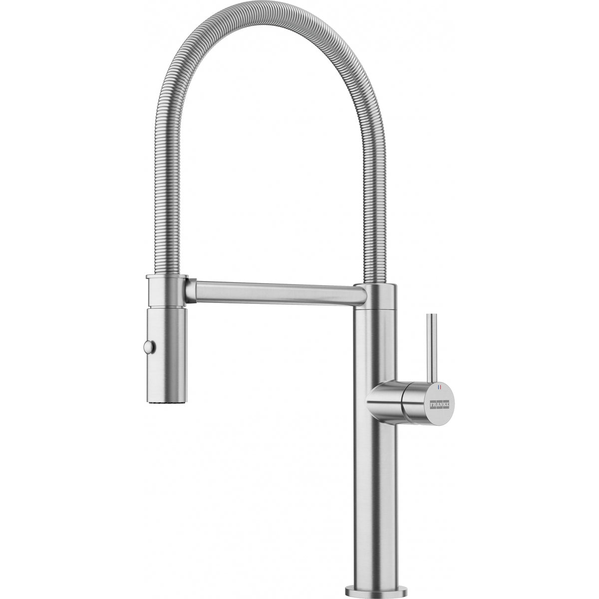 Franke Pescara semi-pro pull-down kitchen faucet PES2-SP in Stainless Steel