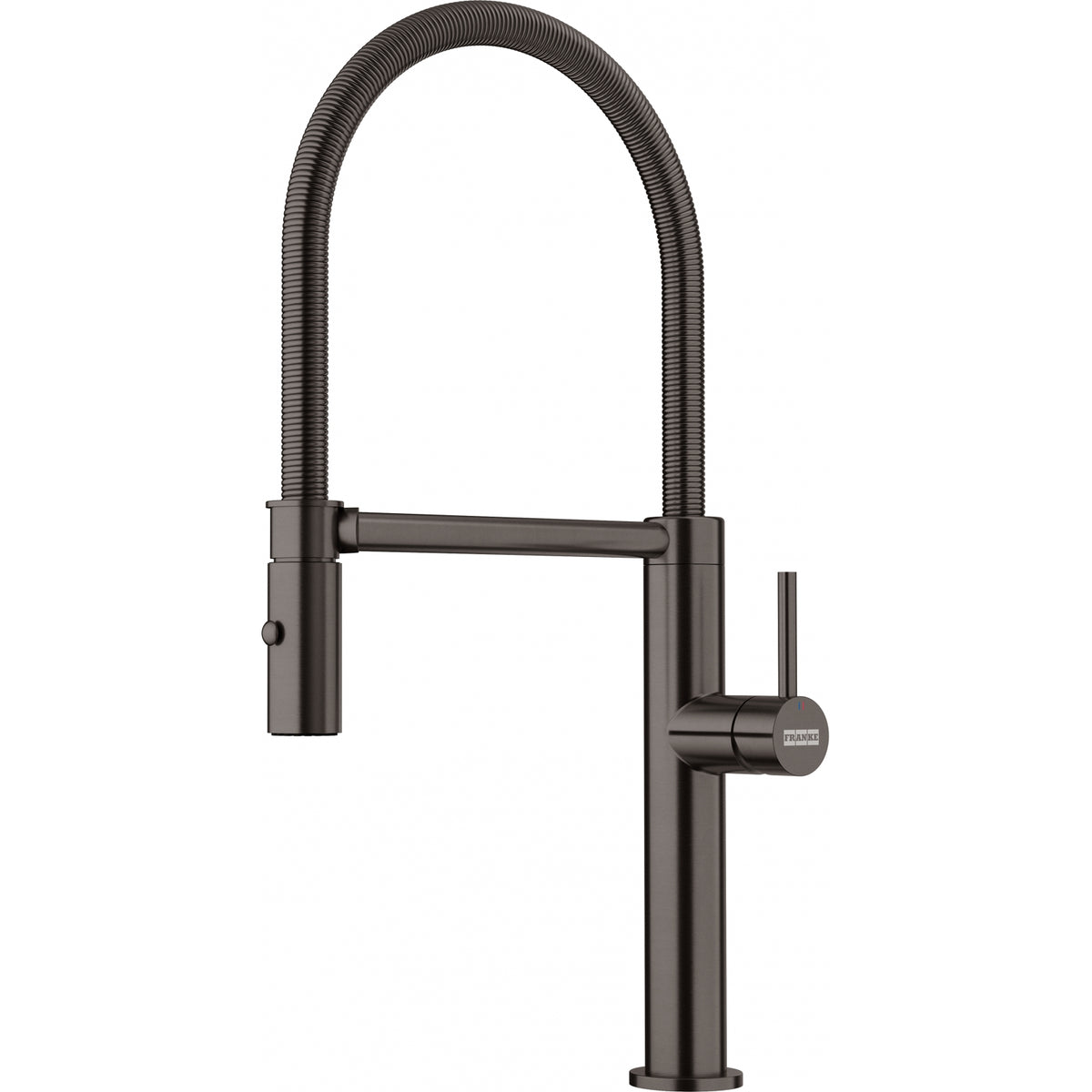 Franke Pescara semi-pro pull-down kitchen faucet PES2-SP in Anthracite