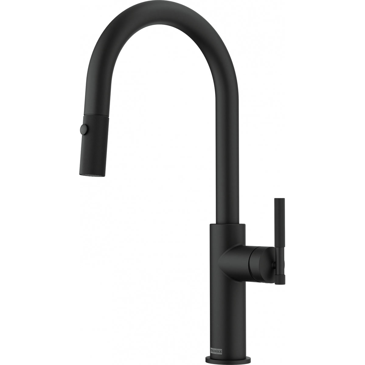 Franke Maris Stripes pull-down kitchen faucet STR-PD in Matte Black