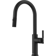 Franke Maris Stripes pull-down kitchen faucet STR-PD in Matte Black