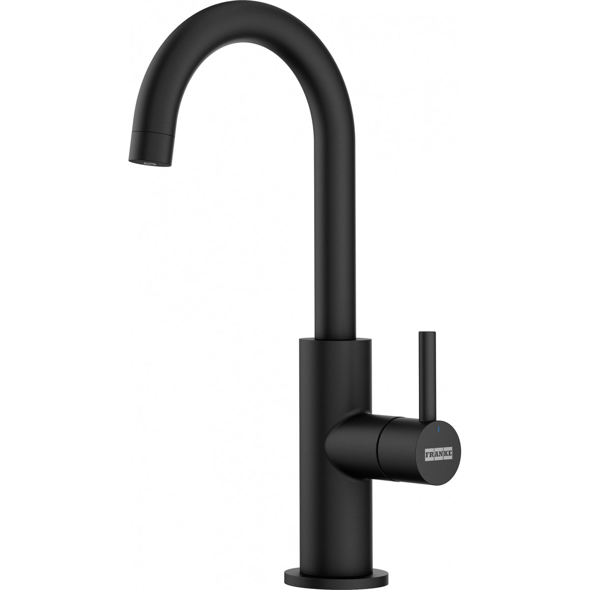 Franke Maris Lario cold filtered water faucet LAR-FW in Matte Black