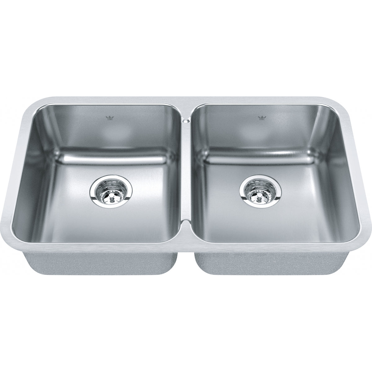 Kindred Steel Queen 30.88" undermount stainless steel kitchen sink QDUA1831-8