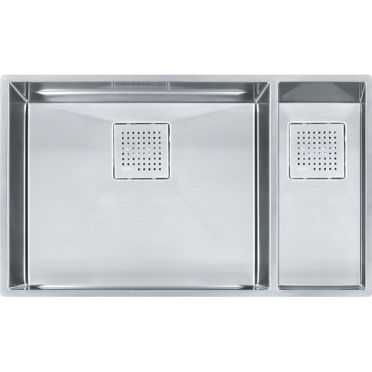 Franke Peak 30.88" undermount stainless steel kitchen sink PKX160-RH-S