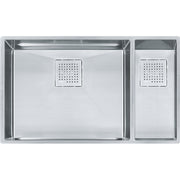 Franke Peak 30.88" undermount stainless steel kitchen sink PKX160-RH-S