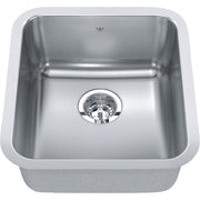 Kindred Steel Queen 16.75" undermount stainless steel kitchen sink QSUA1917-8