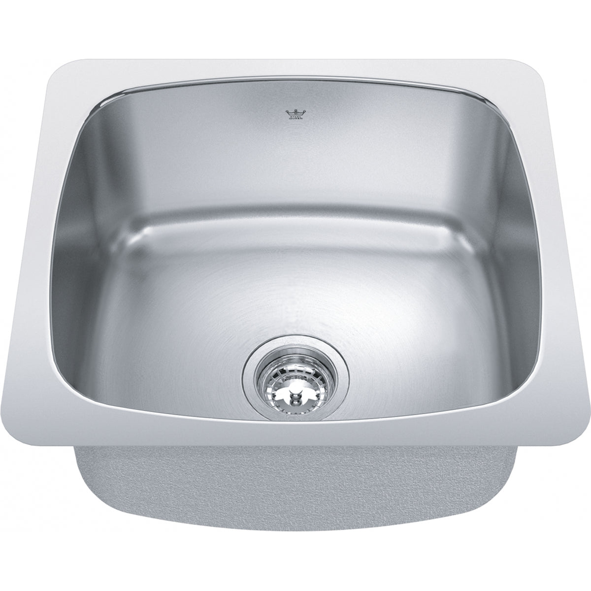 Kindred Steel Queen 20.13" undermount stainless steel kitchen sink QSU1820-10