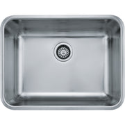 Franke Grande 24.75" undermount stainless steel kitchen sink GDX11023-CA