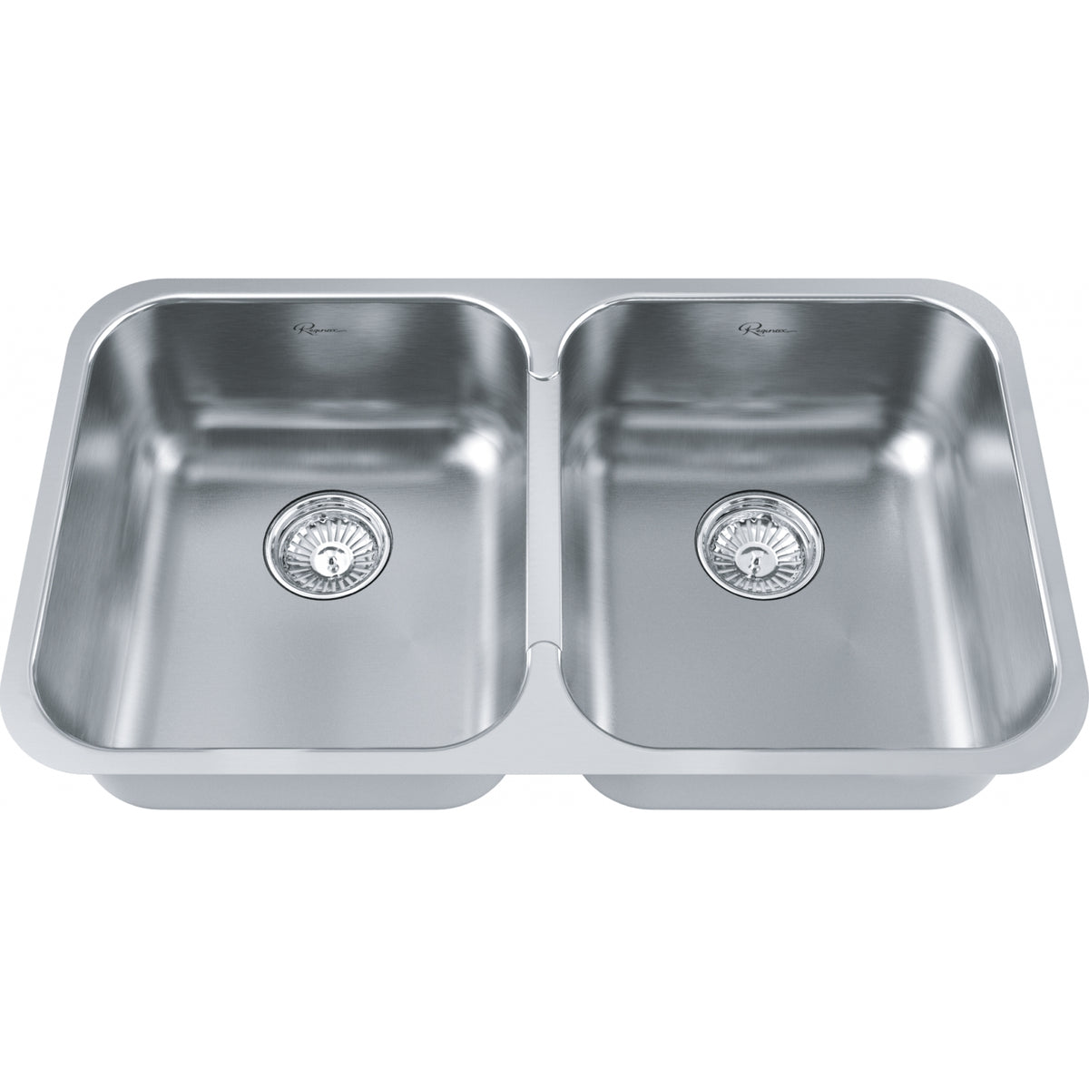Kindred Reginox 31" undermount stainless steel kitchen sink RDU1831-7