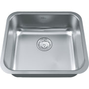 Kindred Reginox 19.68" undermount stainless steel kitchen sink RSU1820-7