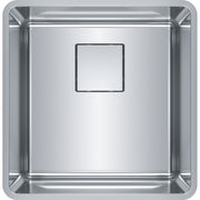 Franke Pescara 18" undermount stainless steel kitchen sink PTX110-17-CA