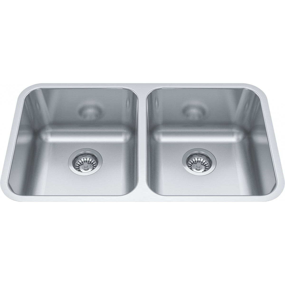 Kindred Reginox 31" undermount stainless steel kitchen sink ND1831UA-9