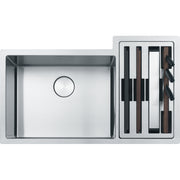 Franke Culinary Work Center 35.19" undermount stainless steel kitchen sink CUX16021-W