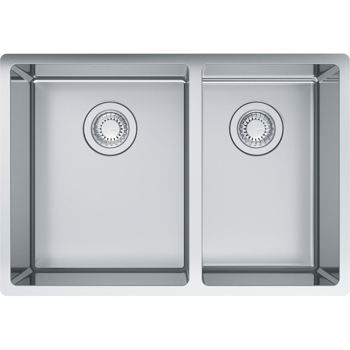 Franke Cube 25.57" undermount stainless steel kitchen sink CUX160-24-CA