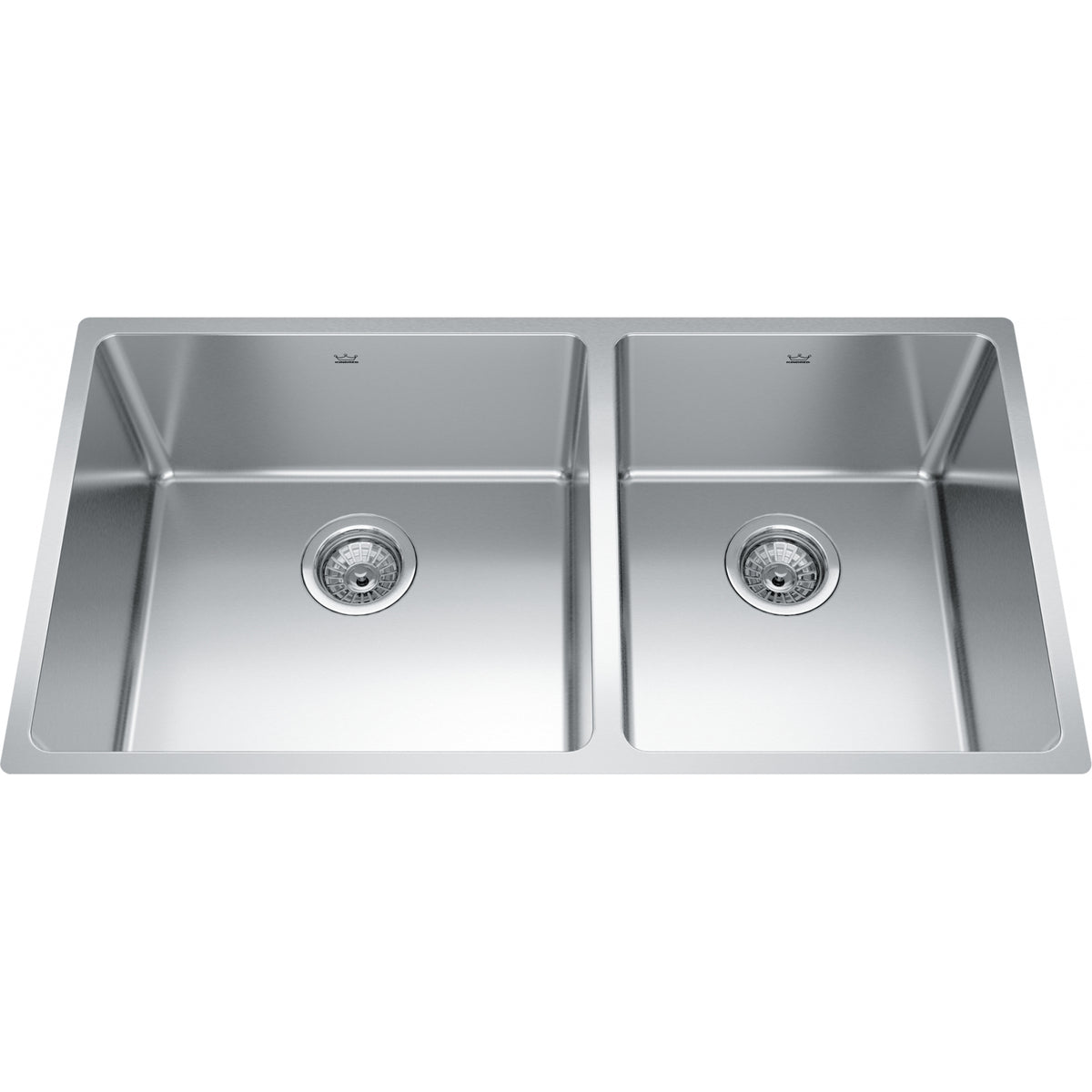 Kindred Brookmore 34.5" undermount stainless steel kitchen sink BCU1835R-9