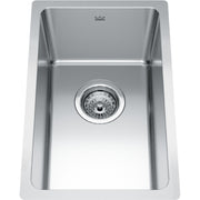 Kindred Brookmore 11.6" undermount stainless steel kitchen sink BSU1812-8
