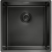 Franke Mythos Masterpiece 15.75" undermount stainless steel kitchen sink MMX11015-WKC in Anthracite