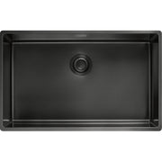 Franke Mythos Masterpiece 28.5" undermount stainless steel kitchen sink MMX11027-WKC in Anthracite