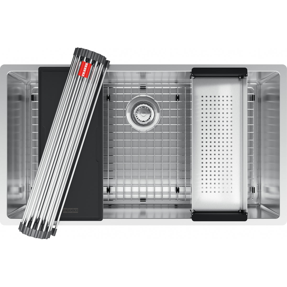Franke Cube 31.5" undermount stainless steel kitchen sink CUX11030-WKC2