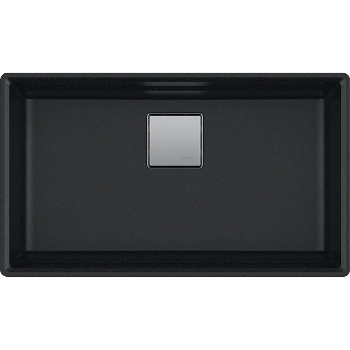 Franke Peak 32" undermount fragranite kitchen sink PKG110-31 in Onyx