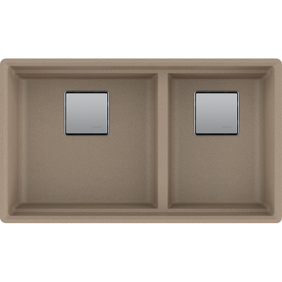 Franke Peak 32" undermount fragranite kitchen sink PKG160LD in Oyster