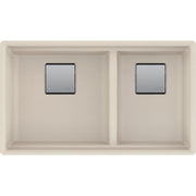 Franke Peak 32" undermount fragranite kitchen sink PKG160LD in Champagne