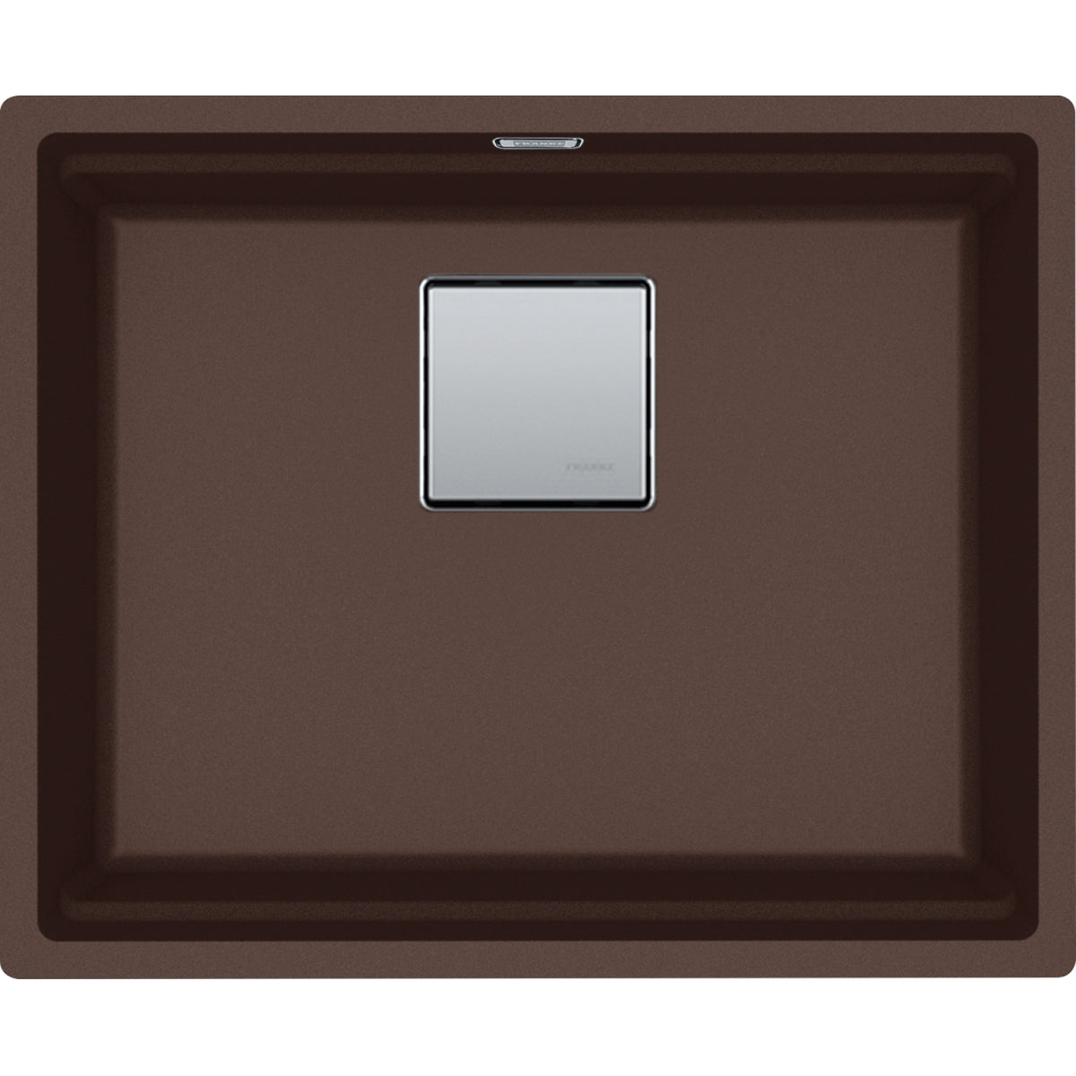 Franke Peak 22.06" undermount fragranite kitchen sink PKG110-20 in Mocha