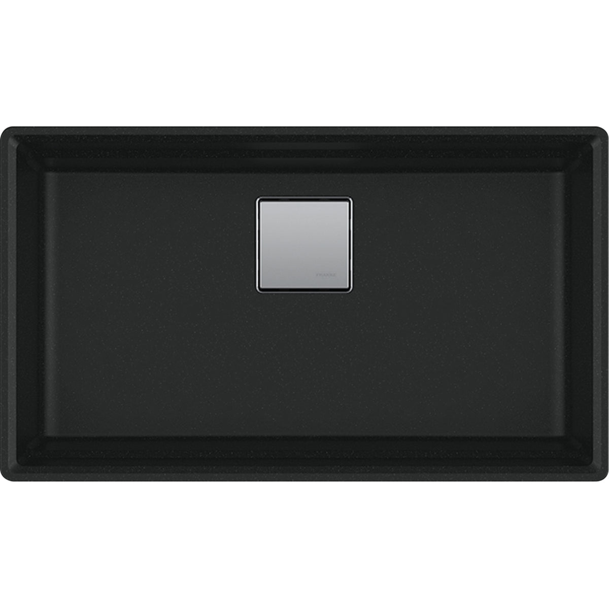 Franke Peak 32" undermount fragranite kitchen sink PKG110-31 in Matte Black