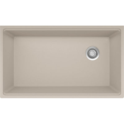 Franke Maris 33-in. x 19.3-in Granite Undermount Single Bowl Workcenter Kitchen Sink Champagne