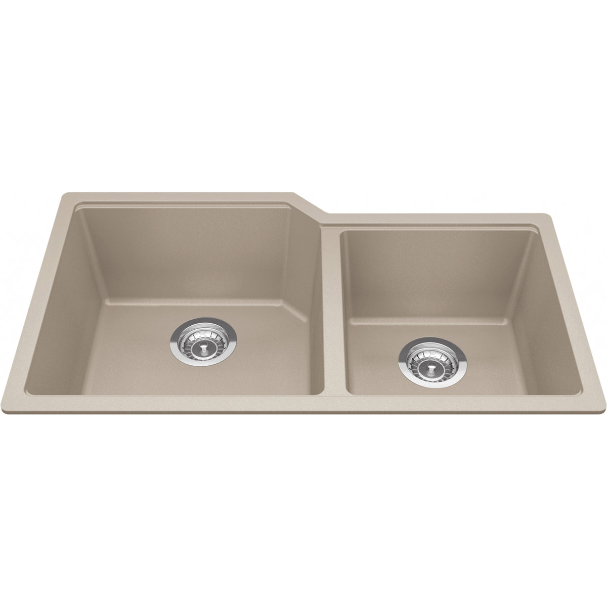 Kindred Urban 34" undermount fragranite kitchen sink MGC2034U-9 in Champagne