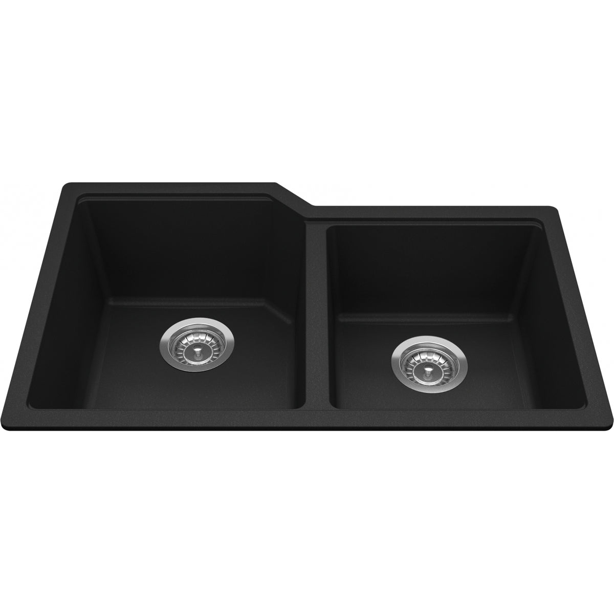 Kindred Urban 31" undermount fragranite kitchen sink MGC2031U-9 in Matte Black