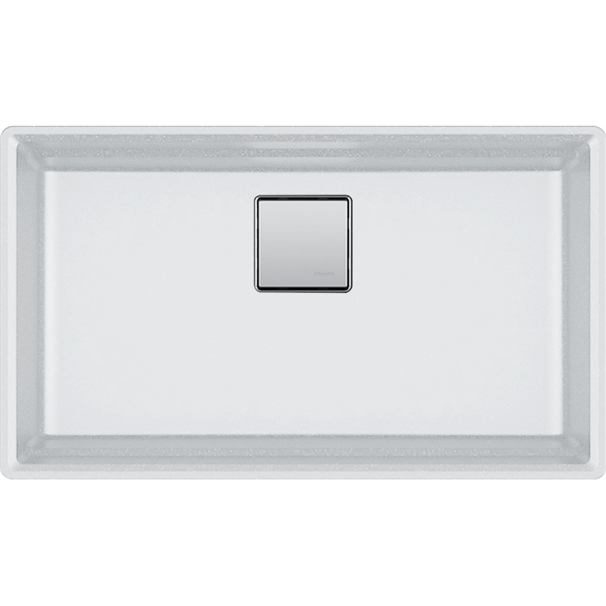 Franke Peak 32" undermount fragranite kitchen sink PKG110-31 in Polar White