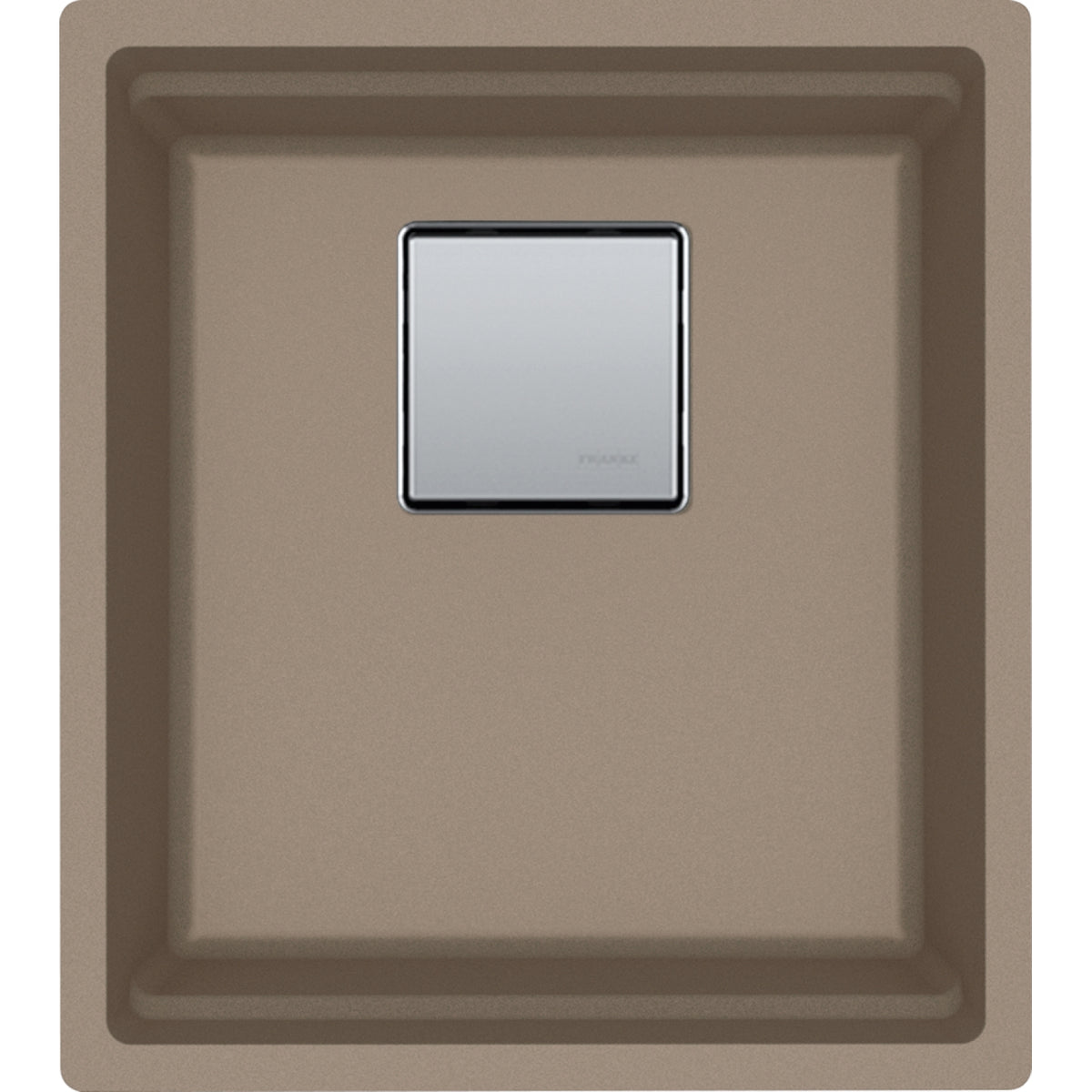 Franke Peak 16.1" undermount fragranite kitchen sink PKG110-14 in Oyster
