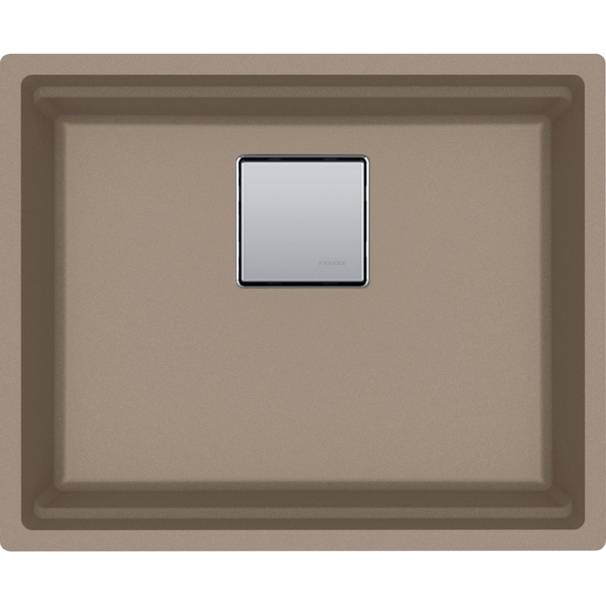 Franke Peak 22.06" undermount fragranite kitchen sink PKG110-20 in Oyster