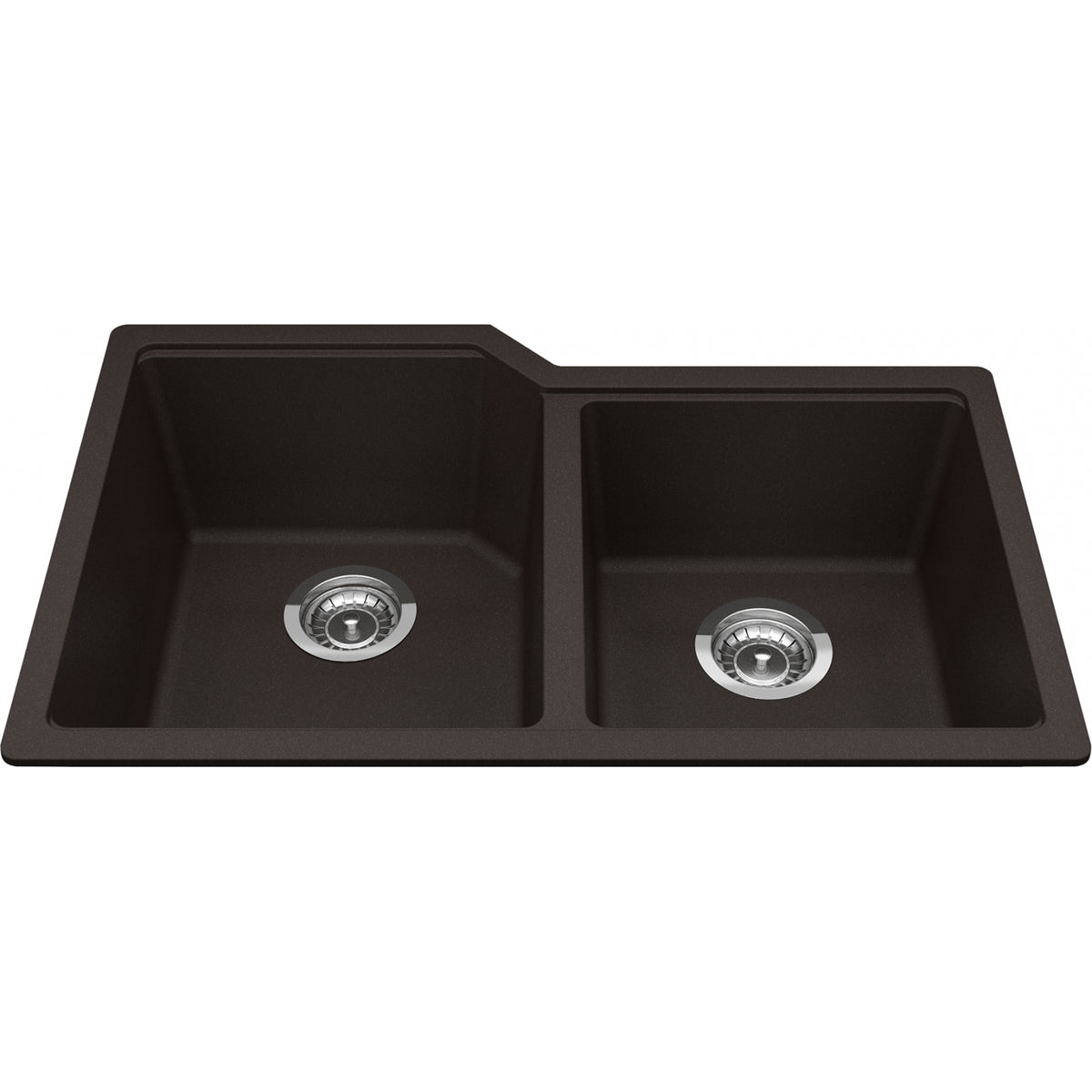 Kindred Urban 31" undermount fragranite kitchen sink MGC2031U-9 in Mocha