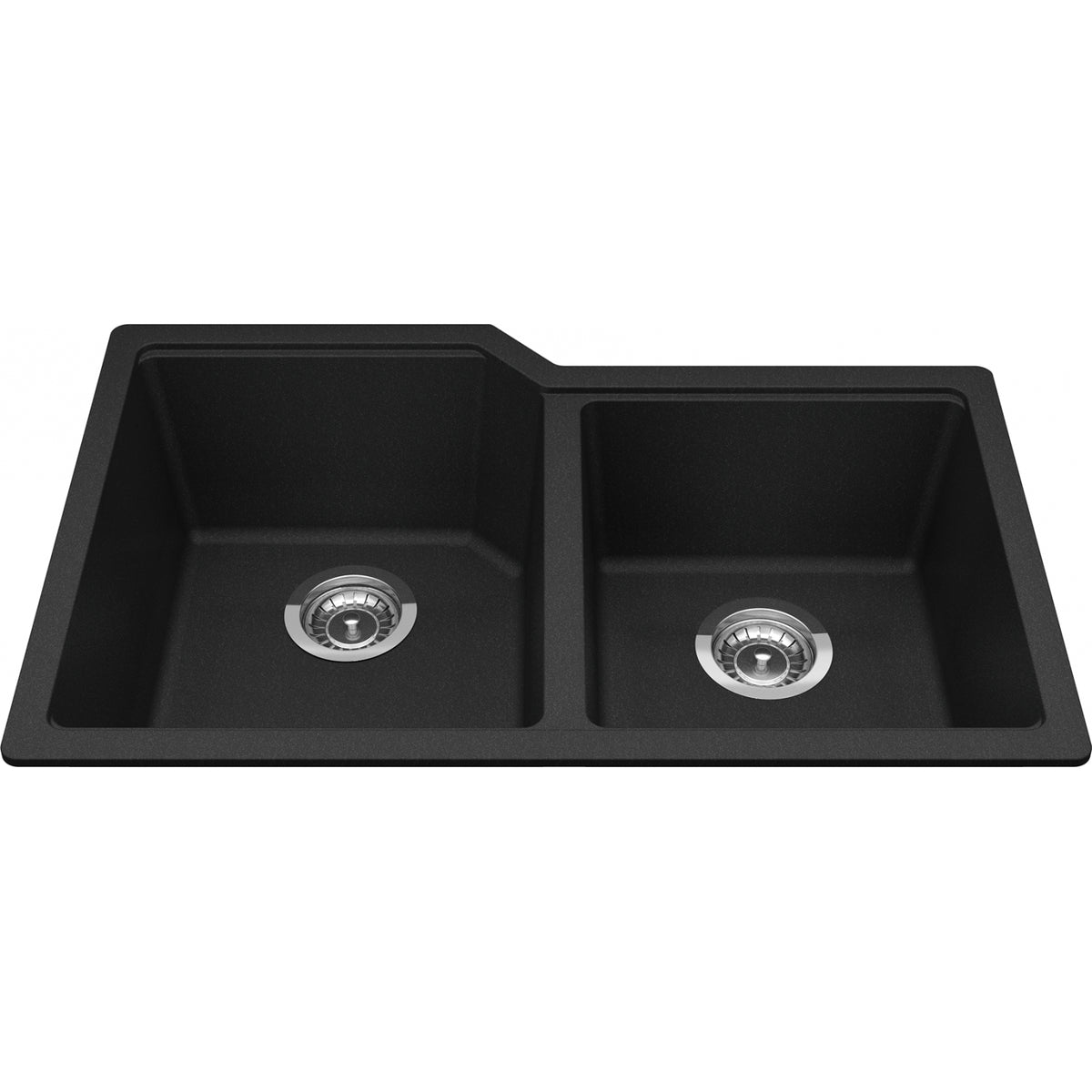 Kindred Urban 31" undermount fragranite kitchen sink MGC2031U-9 in Onyx