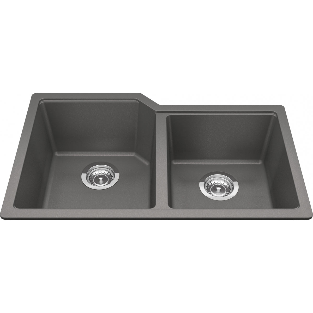 Kindred Urban 31" undermount fragranite kitchen sink MGC2031U-9 in Stone Grey
