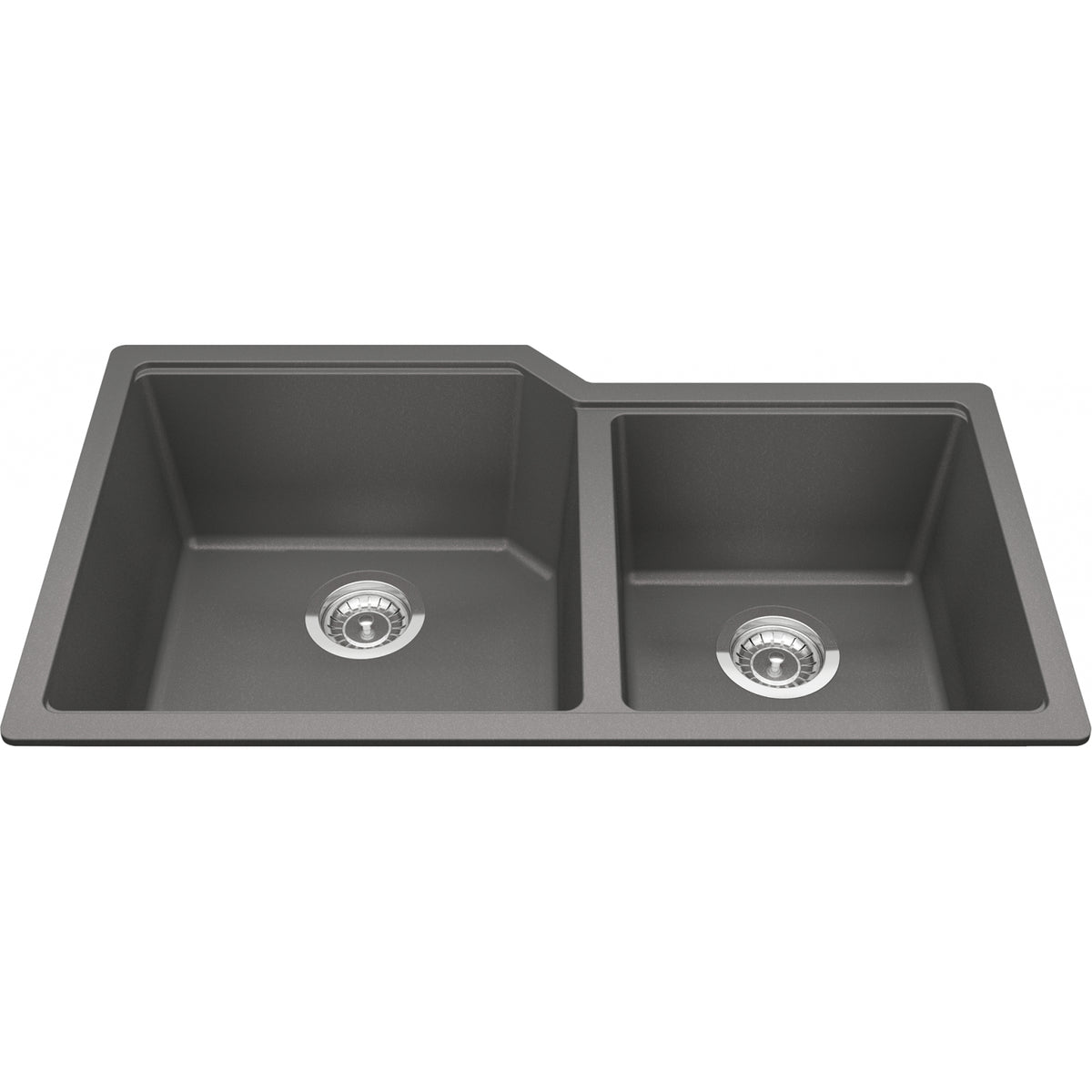 Kindred Urban 34" undermount fragranite kitchen sink MGC2034U-9 in Stone Grey