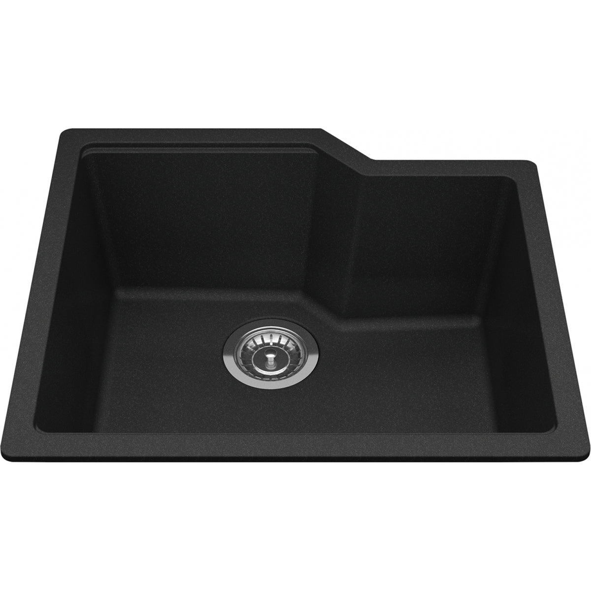 Kindred Urban 22" undermount fragranite kitchen sink MGS2022U-9 in Onyx